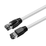 Microconnect MC-SFTP8005W v&otilde;rgukaabel valge 0.5 m Cat8.1 S/FTP (S-STP)