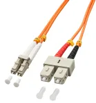 Lindy 10m OM2 LC - SC Duplex InfiniBand/fiiberoptiline kaabel oranž