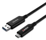 Lindy 50m USB 3.2 Gen 1 Type A to C fiiberoptiline h&uuml;briidkaabel