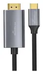 USB-C-HDMI videoadapteri kaabel MediaRange MRCS217 1,8 m, USB-C (DisplayPort Alt Mode) HDMI-v&auml;ljundisse