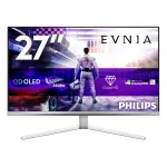 Philips Evnia 8000 27M2N8500/00 arvutimonitor 67,3 cm (26,5 tolli) 2560 x 1440 pikslit Quad HD QD-OLED Valge