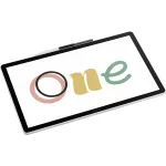 Wacom One Digitaalne Tahvel 14-tollise LCD-ekraaniga, reageeriv puutetehnoloogia, 4096 r&otilde;hutundlikkuse taset