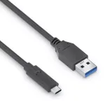 PureLink IS2611-005 iSeries Premium USB-C &ndash; USB-A kaabel, USB 3.1 Gen 2, 10 Gbps, 3 A, 0,5 m, must
