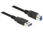 USB-kaabel DeLOCK 85066 USB 3.2 Gen 1 1m USB A USB B Must
