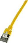 V&otilde;rgukaabel LogiLink &otilde;huke U/FTP CQ9027S RJ-45 Cat6a 0,5 m kollane