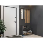 Esikukapp top e shop GAR ANT/ART 1 hinged uksega, 850&times;240&times;1600 mm