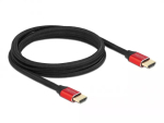 HDMI-kaabel DeLOCK Ultra High Speed 48 Gbps 8K 60 Hz punane 2 m