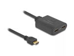 DeLOCK HDMI jaotur 1 x HDMI sisend 2 x HDMI v&auml;ljundini 4K 60 Hz