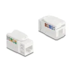 Delock 90720 Keystone moodul RJ45&ndash;LSA Cat.6A UTP, 90 kraadi, t&ouml;&ouml;riistavaba