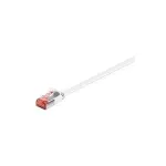 Wentronic Goobay CAT 6 Flat-patch-kaabel, U/FTP, valge, 5 m - vasest (94919)