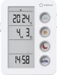 Renkforce RF-4883628 Wecker White Medikamenten-Erinnerung (RF-4883628)