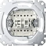Merten kahesuunaline l&uuml;liti/nupu sisu MEG3128-0000 10AX/10A AC250V pistikupesa (MEG3128-0000)