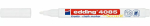 Kriidimarker Edding 4085 Bullet Valge 1 tk