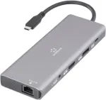 Renkforce USB-C dokkimisjaam RF-DKS-905 10-in-1 8K PD 3.1 Sobib kaubam&auml;rgi dokkimisjaamadele (RF-6328190)