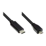 Good Connections USB2.0 kaabel Mikro B-C must 5m
