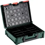 T&ouml;&ouml;riistakorraldaja Metabo metaBOX 100S Organizer &ndash; modulaarne hoiukast v&auml;ikeste osade ja tarvikute jaoks
