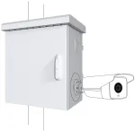 Lanview RCCTV004 rack kapid 0U Valge