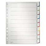 Leitz 43700000 registri vaheleht T&uuml;hi vaheleht Pol&uuml;prop&uuml;leen (PP) Hall