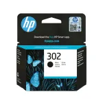 HP 302 must originaal tindikassett, must, 1 tk, 170 lehek&uuml;lge