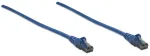 Intellinet v&otilde;rk patch-kaabel, Cat6, 10m, sinine, CCA, U/UTP, PVC, RJ45, kullatud kontaktid, takerdumisvastane, kaablikaitse, eluaegne garantii