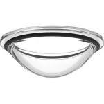Axis TM3813-E Housing Outdoor Transparent Axis M4317-PLVE M4318-PLVE 4,7 cm (02574-001)