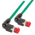 V&otilde;rgukaabel EFB Elektronik K4137GN.1.5 RJ-45 Cat6a 1,5 m roheline
