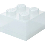 S&auml;ilituskivi 4 pealiskattega s&auml;delev (l&auml;bipaistev), room copenhagen &mdash; LEGO-ga &uuml;hilduv hoiukarp, 4 nupuga, l&auml;bipaistev s&auml;delev