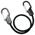 Master Lock 3205EURDAT Bungee Cord with Clip Hooks - 80 cm x 9 mm - Must - 1 tk