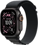 Apple Watch Ultra 3 GPS + Cellular 49mm musta titaanist korpusega ja musta Alpine Loop rihmaga - keskmine MF0V4QR/A