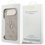 Guess 4G Big 4G Classic Logo - Etui iPhone Air (Roosa / Kuldne)