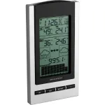 TFA Gaia juhtmevaba ilmajaam v&auml;rvilise LCD-ekraaniga, 433 MHz, DCF-77 raadiojuhitav, must