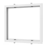 Synergy 21 LED-paneeli s&uuml;vispaigaldusraam 300x1200 mm, valge (S21-LED-J00309)