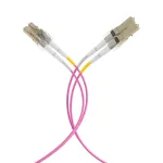 EFB Elektronik IPL-DF-LCULCU-4-0050 Fiiberoptiline paigalduskaabel, 0,5 m, OM4, LC Duplex, Aqua