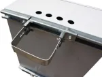 RESISTER Mast Mounting Bracket for Outdoor Wall Network Cabinets IP55/IP65 (90RRMH)