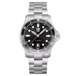 LUMINOX meeste XS.0941 Atacama Field Automatic 1940 Series kell 44mm must sihverplaat nahkrihm