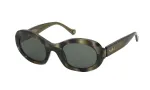 NINA RICCI Naiste p&auml;ikeseprillid SNR321520P66 Havana Brown atsetaatraamiga gradienthallide l&auml;&auml;tsedega 52mm