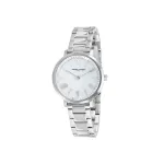 Pierre Cardin Naiste kvartskell analoogkell CBC.5002 32mm roostevabast terasest korpus valge sihverplaat mustast nahast rihm