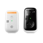 Motorola | Audio Baby Monitor | PIP11 | Backlit LCD display; Backlit LCD display; Night light; Room temperature monitoring; Adjustable C&deg; and F&deg; tempe