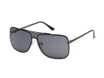 GUESS Meeste P&auml;ikeseprillid GO00053-0001A Ristk&uuml;likukujuline Must Raam Suitsul&auml;&auml;tsed 57mm
