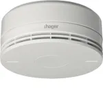 Hager RFM100D Traadita Suitsuandur Integreeritud Sireeniga