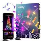 Twinkly Candies LED j&otilde;ulutuled TWKC100RGB-T 6 M k&uuml;&uuml;nlakujulised