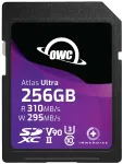 OWC Atlas Ultra 256GB SDXC UHS-II V90 m&auml;lukaart - 300 MB/s lugemine, 250 MB/s kirjutamine