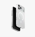 UNIQ Airsuit &uuml;mbris iPhone 17 Pro Max jaoks Magclick laadimisega, l&auml;bipaistev
