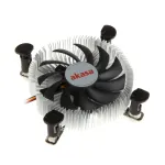 Akasa AK-CC7122BP01 madalprofiilne protsessori jahuti, LGA775/LGA1156/LGA1155, alumiinium, 75 mm