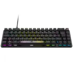 Corsair K65 PRO MINI klaviatuur m&auml;ngimiseks, USB, QWERTZ, saksa, must