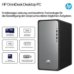 HP OmniDesk Desktop M02-0452ng i5-14400 16GB/512GB SSD Windows 11 Meteor Silver
