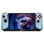 MSI Claw 8 AI+ A2VM Glacier Blue Edition-254PL K&auml;eshoitav m&auml;nguarvuti - Intel Core Ultra 7 258V, 32GB LPDDR5x, 1TB SSD, 8-tolline FHD 120Hz puuteekraan, Intel Arc Graphics, Windows 11 Home