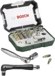 Bosch Accessories Promoline 2607017392 27-osaline kruvikeeraja otsakute komplekt pilu-, Phillipsi, Pozidrivi, kuuskant- ja Torxi otsakutega hoiukarbis