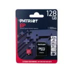 MicroSDXC m&auml;lukaart PATRIOT 128 GB Class 10 U3 V30, lugemine 100 MB/s, kirjutamine 80 MB/s, microSDXC