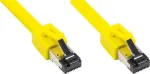 GoodConnections Alcasa Cat8.1 S/FTP Ethernet-paigalduskaabel, RJ45, kollane, 1,5 m 8080-015Y